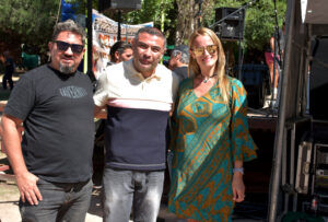 Majo-y-gustavo-reynoso-de-Cultura-con-el-Intendente-Marcelo-Vilchez