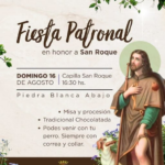 La Fiesta Patronal en honor a San Roque volverá a reunir a peregrinos y visitantes
