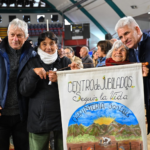 Poggi compartió una jornada deportiva con 300 finalistas del programa ‘Grandes Amigos’