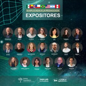 Referentes mundiales en IA compartirán sus conocimientos con docentes de San Luis
