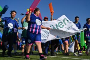 La Villa Deportiva se llenó de emoción en la final provincial de la Liga de Fútbol 5 Adaptado