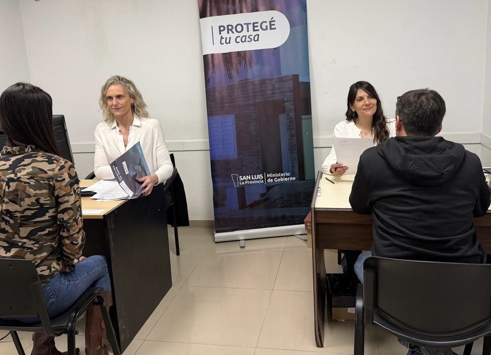 El Registro de la Propiedad Inmueble acercó “Protegé tu Casa” a vecinos de Villa Mercedes