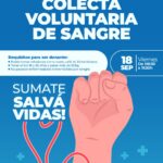 Este viernes habrá una nueva jornada de donación de sangre