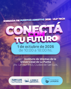 La ULP invita a la comunidad a participar de la Jornada de Puertas Abiertas 2026