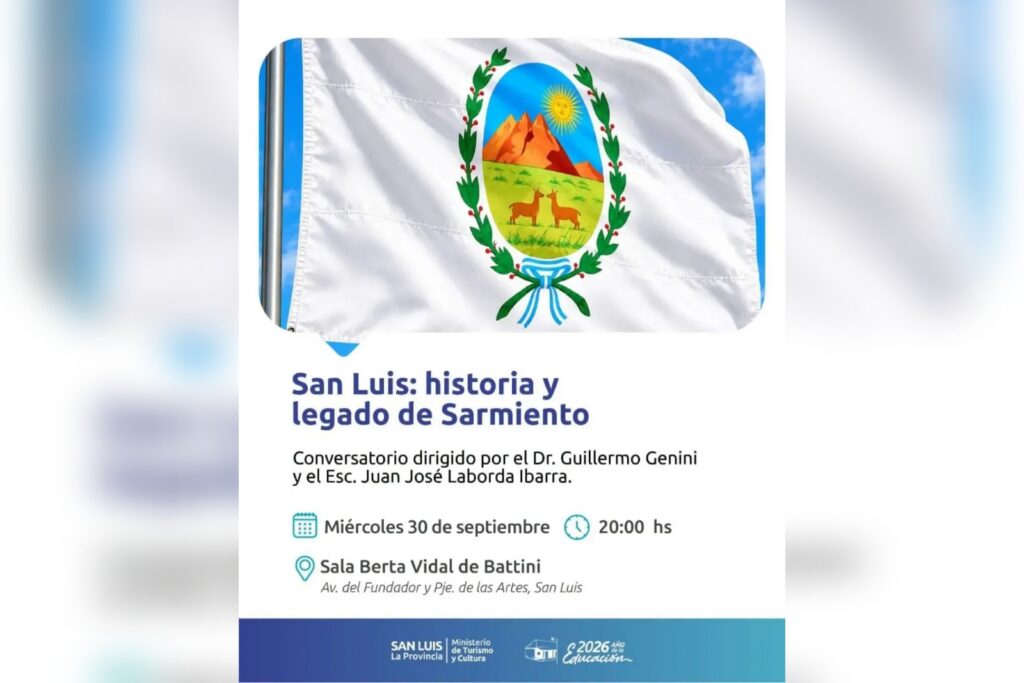Brindarán la charla ‘San Luis: historia y legado de Sarmiento’ en el Puente Blanco