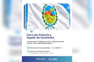Brindarán la charla ‘San Luis: historia y legado de Sarmiento’ en el Puente Blanco
