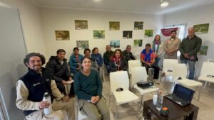 Convivencia con la fauna nativa: productores y estudiantes compartieron saberes en el sitio Ramsar