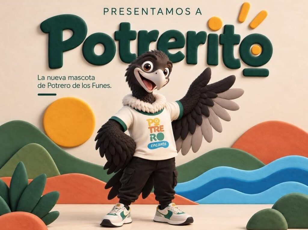Una idea nacida en la escuela se convirtió en el nuevo símbolo de Potrero de los Funes