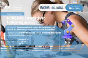 La ULP vuelve a lanzar ‘Robótica educativa: primeros pasos’