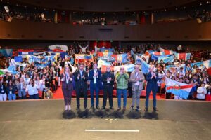 El Gobernador encabezó el cierre de la Feria Nacional de Ciencias, Tecnología, Artes y Matemática