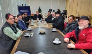 El ministro Bertolini se reunió con la asociación del barrio La Vecindad