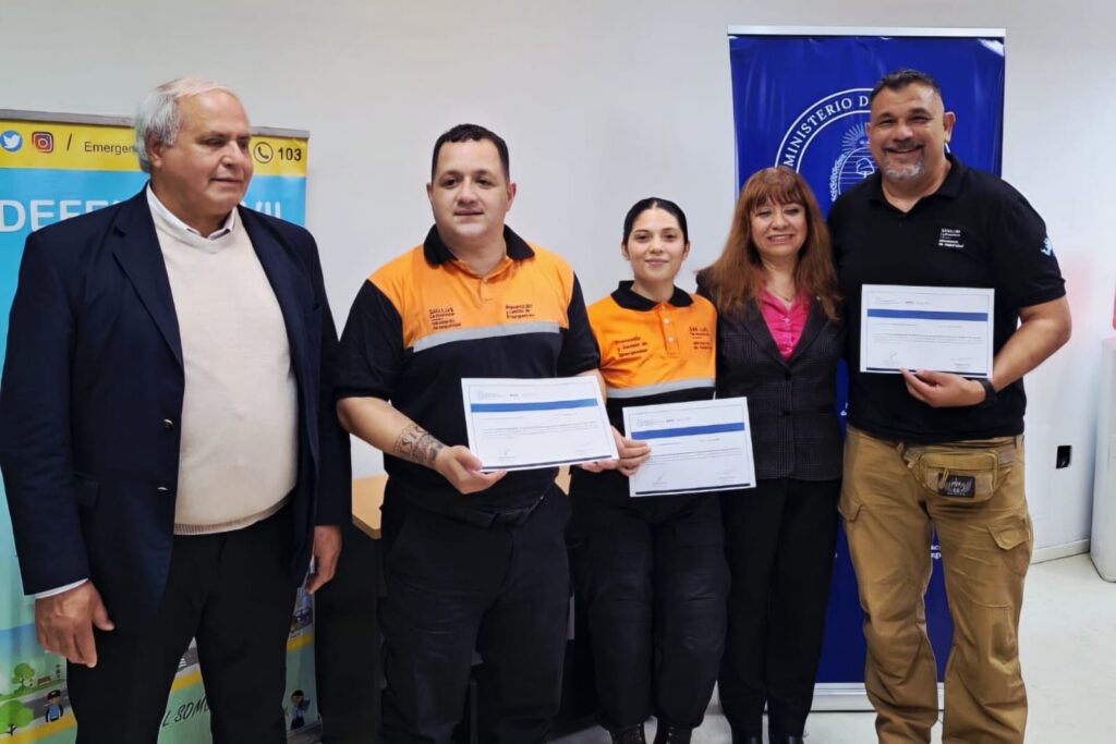 San Luis cuenta con sus primeros instructores en Gestión de Riesgos y Manejo del Fuego 