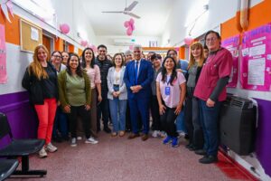 Poggi anunció la ampliación y refuncionalización del CAPS Nº12 del barrio Pucará