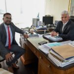 El Gobernador y Álvarez Pinto acordaron el regreso del actual Ministro a la intendencia de Merlo